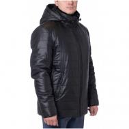 куртка , размер 56/182, черный NOWALL MEN