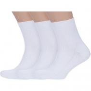 Носки , 3 пары, размер 25, белый Dr. Feet