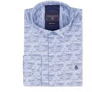 Рубашка , размер 2XL(60), синий BARCOTTI