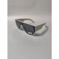 Солнцезащитные очки , квадратные, белый THOMPSON
