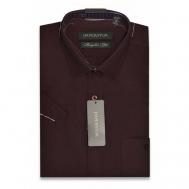 Рубашка , размер 37 ворот/176-182, бордовый Imperator