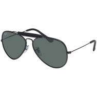 Солнцезащитные очки , авиаторы, оправа: металл, с защитой от УФ, устойчивые к появлению царапин, черный Ray-Ban