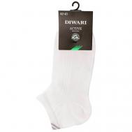 Носки , размер 25, белый DiWaRi