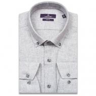 Рубашка , размер (54)2XL, серый Poggino
