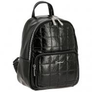 Рюкзак , внутренний карман, регулируемый ремень, черный David Jones