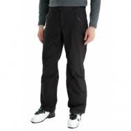брюки , регулировка объема талии, утепленные, водонепроницаемые, размер S, черный Helly Hansen