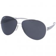Солнцезащитные очки , авиаторы, оправа: металл, с защитой от УФ, для мужчин, серебряный Ralph Anderl