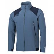 Куртка  Verkom Hard Lite M, средней длины, силуэт прямой, водонепроницаемая, ветрозащитная, карманы, без капюшона, воздухопроницаемая, влагоотводящая, размер 44, голубой, синий TERNUA
