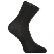 Мужские носки , укороченные, размер 45, черный MikiMarket