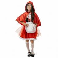 Карнавальный костюм "Красная Шапочка", р. 34, рост 134 см, 7-9 лет Pr-Market