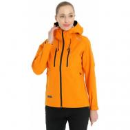 Куртка , средней длины, несъемный капюшон, светоотражающие элементы, карманы, регулируемые манжеты, регулируемый капюшон, мембранная, размер XL, оранжевый TOREAD