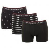 Комплект трусов боксеры , размер XL, черный, 3 шт. Polo Ralph Lauren