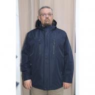Куртка , размер 60, синий Три Богатря