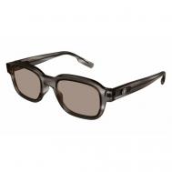 Солнцезащитные очки  MB0201S 003, черный Montblanc