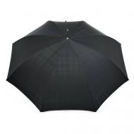 Зонт-трость , механика, купол 120 см., для мужчин, черный Pasotti