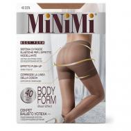 Колготки   Body Form, 40 den, 2 шт., бежевый MINIMI