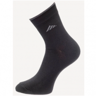 Мужские носки , 5 пар, укороченные, износостойкие, размер 25, черный Ростекс