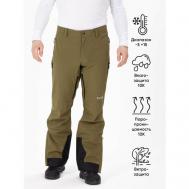 брюки , карманы, мембрана, водонепроницаемые, размер 56-188, хаки Buono