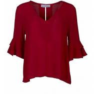 Блуза  , размер 50, красный Kaos