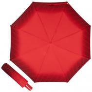 Зонт , автомат, 2 сложения, купол 98 см., 8 спиц, система «антиветер», для женщин, красный, черный Moschino
