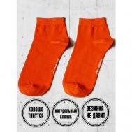 Носки , размер 41-45, оранжевый snugsocks