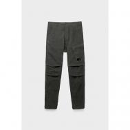 Брюки  corduroy regular utility pants, размер 52, серый C.P. COMPANY