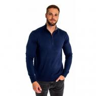 Пуловер , размер XL, синий Оптуха