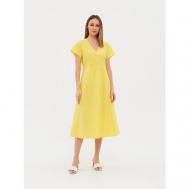 Платье , размер M, желтый United Colors of Benetton