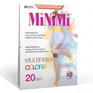 Колготки   Multifibra Colors, 20 den, размер 2, розовый, оранжевый MINIMI