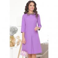 Платье , размер 54, фиолетовый DSTrend