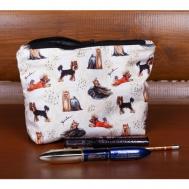 Комплект сумок  клатч , внутренний карман, регулируемый ремень, бежевый Зооателье Рибафф