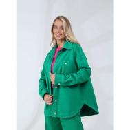 куртка   демисезонная, размер 48-50, зеленый Vitacci