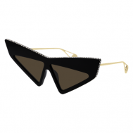 Солнцезащитные очки  GG0430S 002, черный Gucci