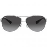 Солнцезащитные очки   RB 3386 003/8G RB 3386 003/8G, серый, серебряный Ray-Ban