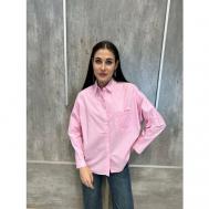 Рубашка , размер 44/46, розовый Астра