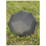 Смарт-зонт , механика, 3 сложения, купол 90 см., 8 спиц, чехол в комплекте, для мужчин, черный GALAXY OF UMBRELLAS