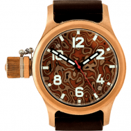 Наручные часы  Часы мужские AGAT 295ЧСБ водолазные, корпус бронза, циферблат 46мм златмокумэ, сапфировое стекло, мультиколор ZLATOUSTwatch