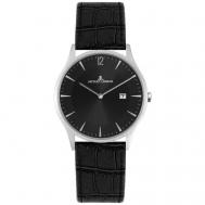 Наручные часы  Classic, серебряный, черный Jacques Lemans