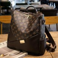 Рюкзак  1142671966, отделение для ноутбука, вмещает А4, внутренний карман, регулируемый ремень, коричневый Baoding Baigou Tianshangxing Bag Leather Goods Co.,Ltd.
