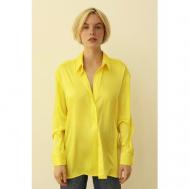 Рубашка  , размер 42/44, желтый MONOBASE