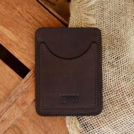 Обложка-карман для автодокументов  3621613254, натуральная кожа, коричневый LEWSKI