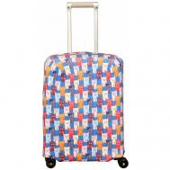 Чехол для чемодана , текстиль, полиэстер, размер S, мультиколор ROUTEMARK