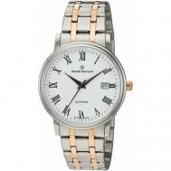 Наручные часы  Classic 53007-357RMBR, белый, серебряный Claude Bernard