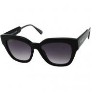 Солнцезащитные очки , кошачий глаз, оправа: пластик, для женщин, черный Max&Co