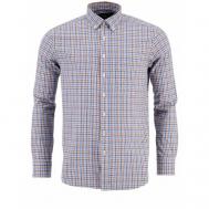 Рубашка , размер 3XL, голубой FYNCH-HATTON