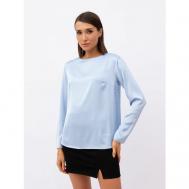 Блуза  , повседневный стиль, размер XL, голубой 7.2.66