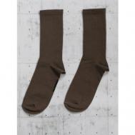 Носки , размер 36-41, коричневый snugsocks