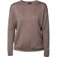 Пуловер , размер 38, коричневый Apart