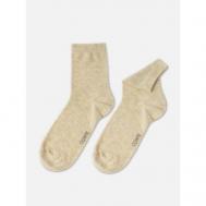Женские носки , размер 23, бежевый CONTE ELEGANT