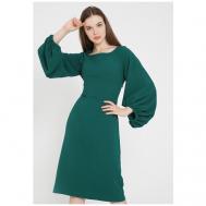 Платье , размер 44, зеленый МадаМ Т